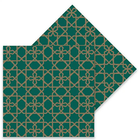 Desenli Ramazan Peçete