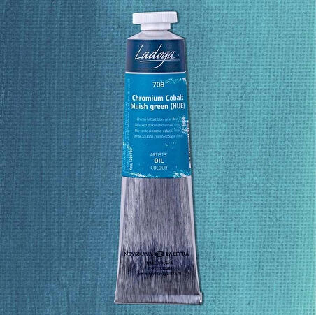 Supertrend Ladoga Yağlı Boya 46 ml. 708 Chromium-Cobalt Bluish-Green (Hue)