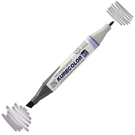Supertrend Kurecolor Twin S Grafik Çizim Marker Kalemi 803 Gray Brown