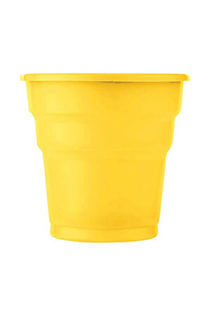 Supertrend Plastik Meşrubat Bardağı Sarı 180cc-7oz 25li