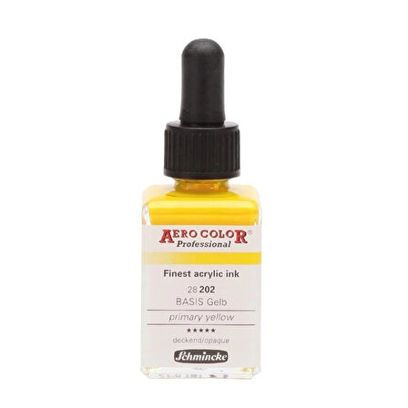 Supertrend Aero Color Akrilik Mürekkep 28 ml. 202 Pimary Yellow