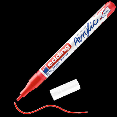 Supertrend 5300 Akrilik Boyama Markörü 1-2 mm TRAFİK KIRMIZI