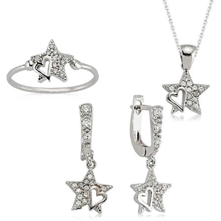 Supertrend Gümüş Yıldız Kadın Set