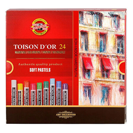Supertrend Toison D'or Soft Pastel Boya Seti 24 Renk