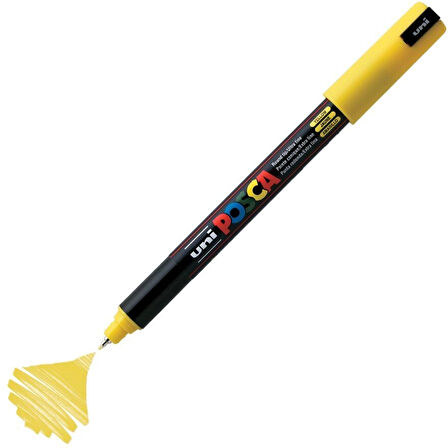 Supertrend Posca PC-1MR Boyama Markörü 0.7 mm. SARI