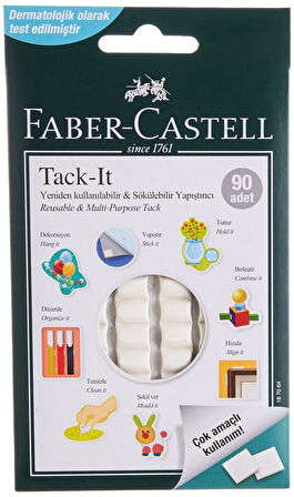 FC Tack-İt Sakız ( Hamur ) Yapıştırıcı 50 Gr. Beyaz (5130187064)