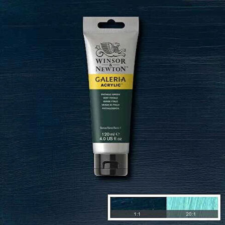 Supertrend Galeria Akrilik Boya 120 ml. 522 Phthalo Green
