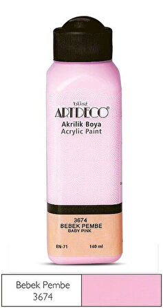 Supertrend Akrilik Boya 140 ml. 3674 BEBEK PEMBE