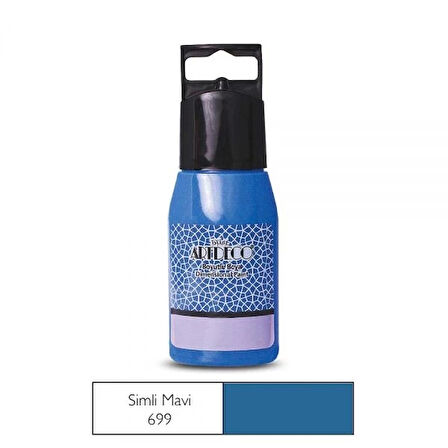 Supertrend Simli Boyutlu Boya 60 ml. 699 MAVİ