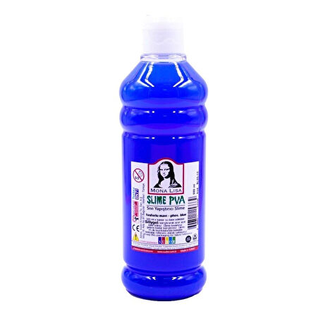 Supertrend Mona Lisa Slime Jeli 500 ml. FOSFORLU MAVİ