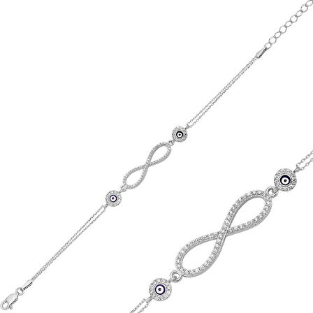 Supertrend Gümüş Sonsuzluk Kadın Bileklik