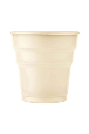 Supertrend Plastik Meşrubat Bardağı Krem 180cc-7oz 25li