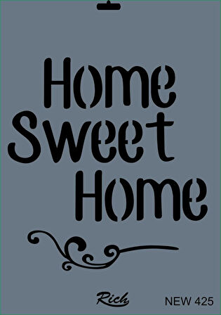 Supertrend Stencil Boyama Şablonu 25x35 cm. NEW-425