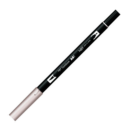 Supertrend Dual Brush Pen Grafik Çizim Kalemi N89 Warm Gray 1