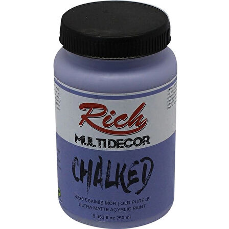 Supertrend Multi Decor Chalked Akrilik Boya 250 cc. 4536 ESKİMİŞ MOR