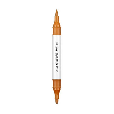 Supertrend Supertrend Acrylic Duo Marker Çift Uçlu Su Bazlı Boyama Markörü No:209 Taba