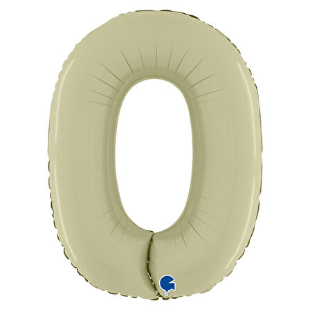 0 Rakam Supertrend Satin Olive Green Folyo Balon 26"