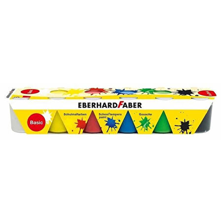 Supertrend School Tempera Guaj Boya Seti 6 Renk x 25 ml. BASIC