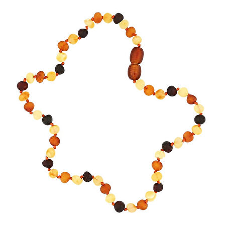 Supertrend Bebek Damla Kehribar Diş Kolye