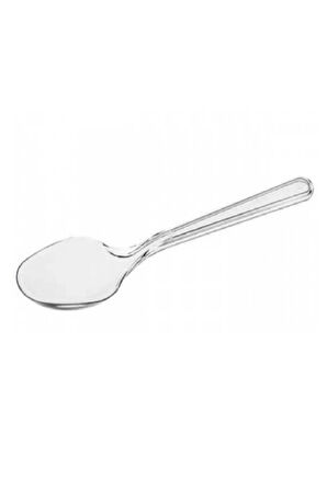 Plastik Şeffaf Büyük Kaşık 50li