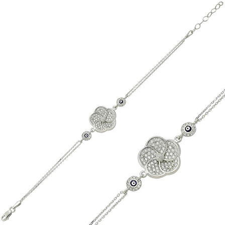 Supertrend Gümüş Papatya Kadın Bileklik