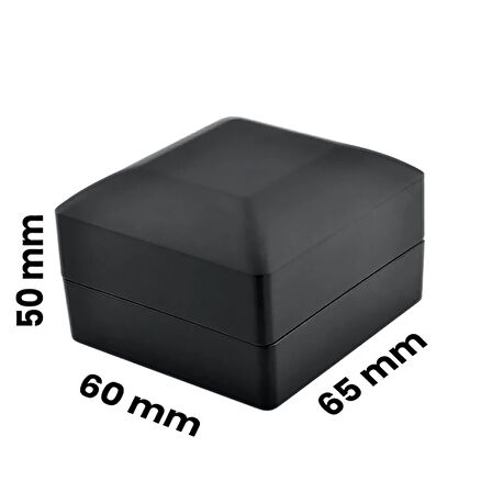 Supertrend Işıklı Siyah Renk Yüzük Kutusu