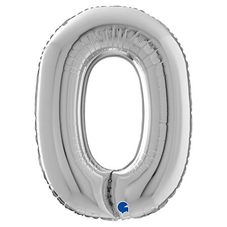 O Harf Supertrend Gümüş Folyo Balon 26"