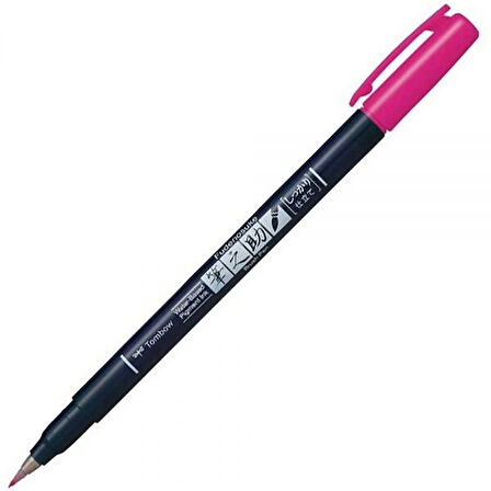Supertrend Fudenosuke Brush Pen Fırça Uçlu Kalem Pembe