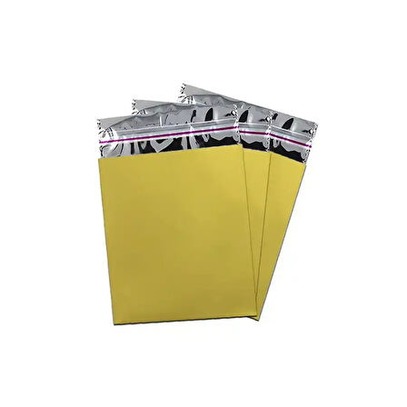 Altın Lüks Metalize Poşet 12x17