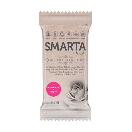 Supertrend Havayla Kuruyan Modelleme Hamuru 100 gr. FUŞYA