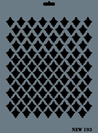 Supertrend Stencil Boyama Şablonu 25x35 cm. NEW-193