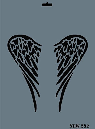 Supertrend Stencil Boyama Şablonu 25x35 cm. NEW-292