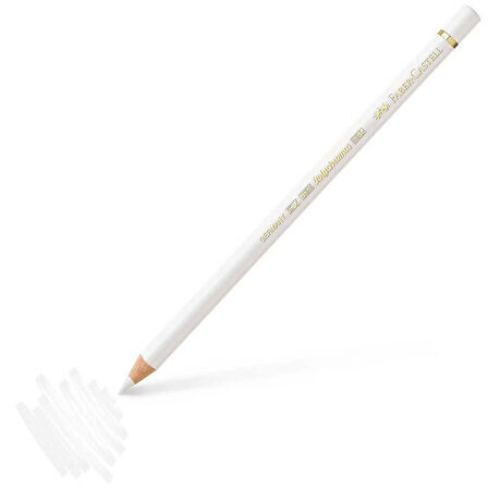 Supertrend Polychromos Artist Kuru Boya Kalemi 101 White (Beyaz)