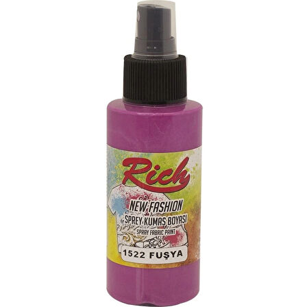 Supertrend New Fashion Sprey Kumaş Boyası 100 cc. 1522 FUŞYA