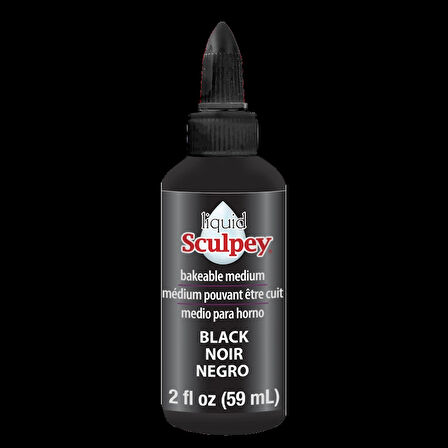 Supertrend Liquid Sıvı Polimer Kil 59 ml. Siyah