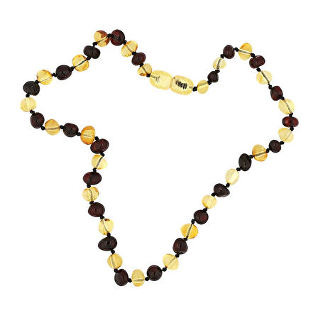 Supertrend Bebek Damla Kehribar Diş Kolye