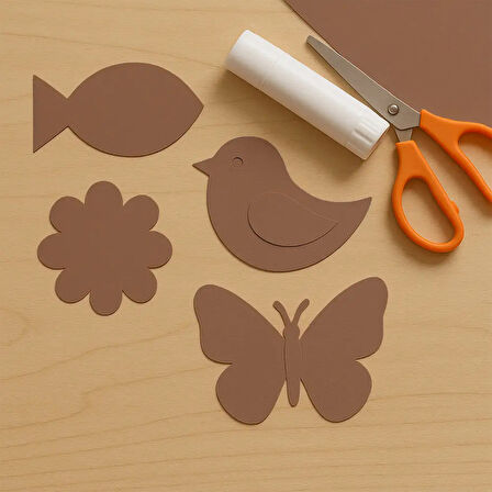 Premium Kahve Fon Kartonu 150gr 50x70