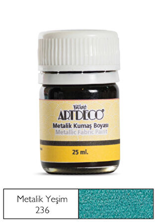 Supertrend Metalik Kumaş Boyası 236 Yeşim