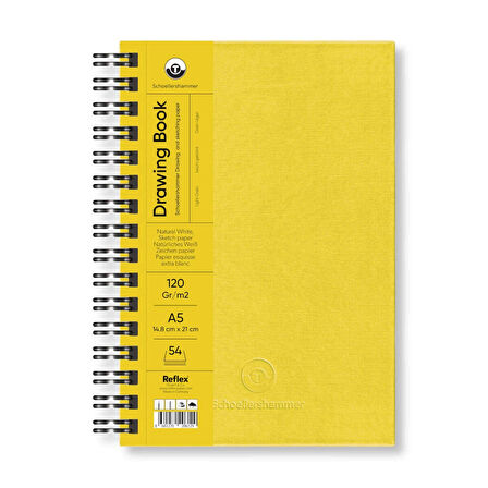 Supertrend Drawing Pad Sert Kapak Eskiz Çizim Defteri 120 gr. A5 54 yaprak SARI