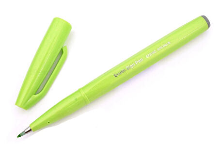 Supertrend Fude Touch Brush Sign Pen Fırça Uçlu Kalem LIGHT GREEN