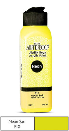 Supertrend Neon Akrilik Boya 140 ml. NEON SARI
