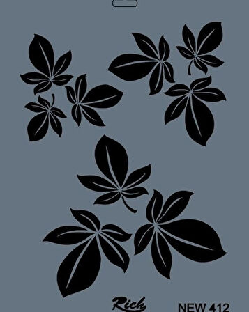 Supertrend Stencil Boyama Şablonu 25x35 cm. NEW-412