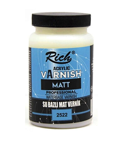 Supertrend Su Bazlı Vernik MAT (Matt Acrylic Varnish) 250 cc.