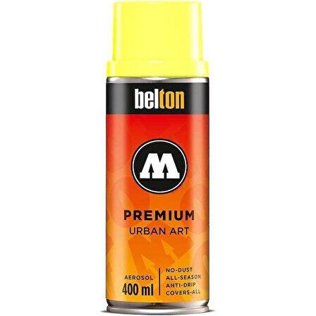 Supertrend Belton Premium Sprey Boya 400 ml. 232 Neon Yellow