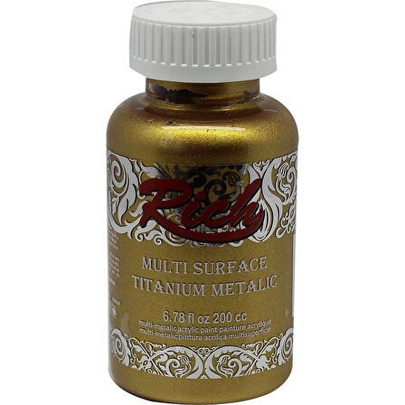 Supertrend Multi Surface Titanium Metalik Boya 200 cc. 2524 ANTİK ALTIN