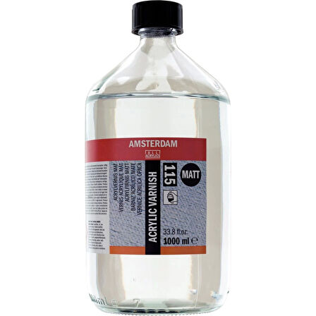 Supertrend Amsterdam Acrylic Varnish Matt 115 Mat Akrilik Boya Verniği 1000 ml.