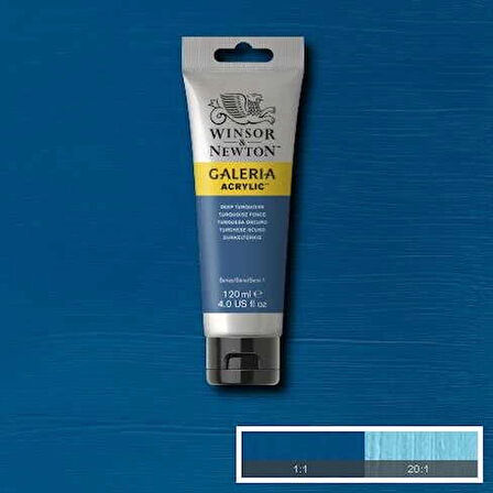 Supertrend Galeria Akrilik Boya 120 ml. 232 Deep Turquoise