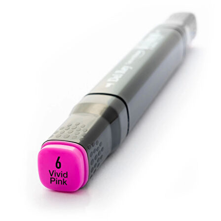 Supertrend Çift Uçlu Çizim Marker Kalemi 6 Vivid Supertrendk