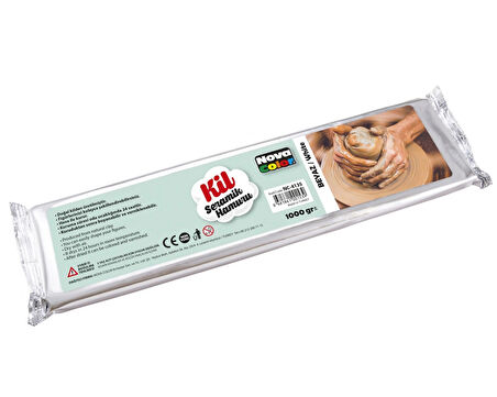 Supertrend Kil Seramik Hamuru 1000 gr. Beyaz