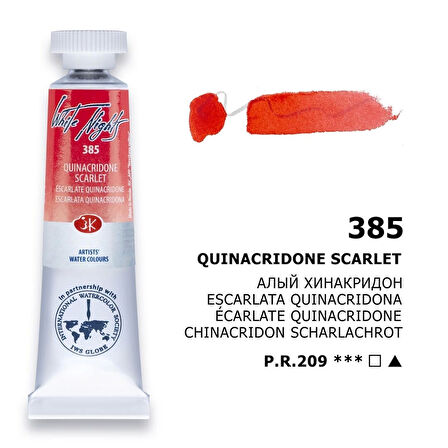 Supertrend White Nights Tüp Sulu Boya 10 ml. 385 Quinacridone Scarlet